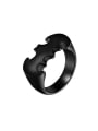 thumb Personalized Batman Statement Ring 0