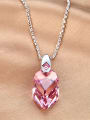 thumb Pink austrian Crystal Necklace 2