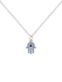 thumb Mini The God's Hand Hot Selling Micro Pave Clavicle Necklace 3