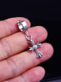 thumb Stainless Steel With Classic Cross Clip On Earrings 2