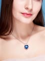thumb austrian Crystal Heart-shaped Necklace 1