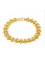 thumb Copper With 18k Gold Plated Luxury Crown Bracelets 0