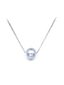 thumb High-grade 925 Silver Freshwater Pearl Necklace 0
