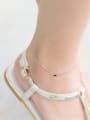 thumb S925 silver sweet heart-shaped bracelet and anklet 1
