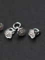 thumb 925 Sterling Silver With Silver Plated Lotus flower Charms 0