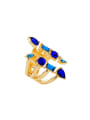 thumb Gold Plated Luxury Opening Stacking Ring 1
