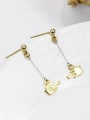 thumb Creative 16K Gold Plated Swallow Shaped Earrings 1