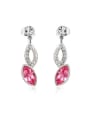 thumb Fashion Ovals Austria Crystal Stud Earrings 0