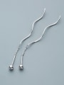 thumb Women S Shaped Line Earrings 2