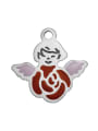 thumb Stainless Steel With Cute Angel enamel  Charms 0