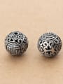 thumb 925 Sterling Silver With Silver Plated Classic Ball Congratulations Beads 1