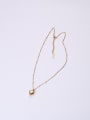 thumb Titanium  With Gold Plated Simplistic Heart Necklaces 3