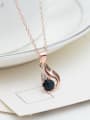 thumb Alloy Rose Gold Plated Fashion Stones Three Pieces Jewelry Set 1