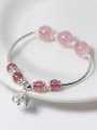 thumb 925 Sterling Silver With elephant & strawberry crystals Bracelets 1