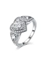 thumb Western Style Heart-shape Wedding Accessories Ring 0