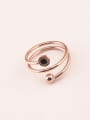 thumb Geometric Multi-layer Opening Ring 0