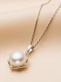 thumb Fashion Freshwater Pearl Round Necklace 2
