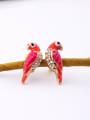 thumb Alloy Gold Plated Small Lovely Bird stud Earring 3