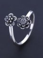 thumb Vintage Style Flower Shaped Ring 2