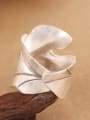 thumb Ethnic Maple Leaf Silver Ring 3