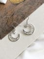 thumb Sterling Silver minimalist moon star Earrings 2