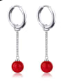 thumb Stainless Steel With Fashion Round Earrings 0