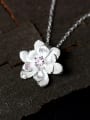 thumb Small Flower Pendant Accessories Women Necklace 0