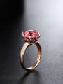 thumb Fashion Gemstone Flowery Engagement Ring 2