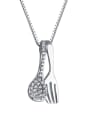 thumb 925 Sterling Silver With Cubic Zirconia Fashion tableware Necklaces 0