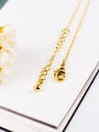 thumb Fashion 16K Gold Plated Artificial Pearl Necklace 1