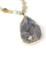 thumb Natural Irregular Stone Pendant Women Necklace 1