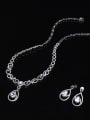 thumb Luxury Two Pieces Jewelry Fashion Wedding Accessories Suit 3