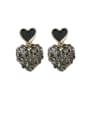 thumb Alloy With Champagne Gold Plated Cute Geometric Stud Earrings 0