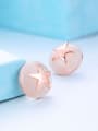 thumb Exquisite Women Five Pointed Star Shaped stud Earring 2