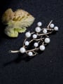 thumb Artificial Pearl Branch Alloy Brooch 1