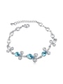 thumb Fashion austrian Crystals Flowers Alloy Bracelet 4