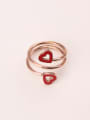 thumb Multi-layer Hollow Heart-shaped Ring 0
