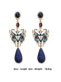 thumb Alloy With Rose Gold Plated Vintage Irregular Drop Earrings 1