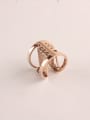 thumb Hollow Multi-layer Exaggerated Opening Ring 0