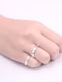 thumb 925 Sterling Silver With Glossy  Simplistic  Wildd Loves Rings 1
