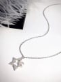 thumb Five-pointed Star Freshwater Pearl Necklace 2
