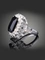 thumb Fashion Crystal Cubic Rhinestones Alloy Ring 4