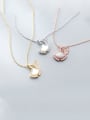 thumb 925 Sterling Silver With Shell Simplistic Irregular Necklaces 1