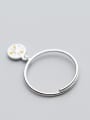 thumb S925 silver ring, women's wind, personality, small lemon ring, lovely sweet fruit opening ring J3924 2