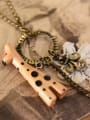 thumb Wooden Giraffe Tower Shaped Necklac 1