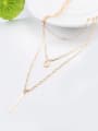 thumb Simply Style Women Rose Gold Necklace 3