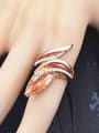 thumb Fashion Personalized Marquise Zircon Cubic Rhinestones Alloy Ring 1