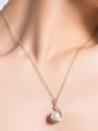 thumb Fashion Freshwater Pearl Geometrical Necklace 1
