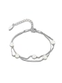 thumb Elegant Adjustable Length Artificial Pearl Bracelet 0