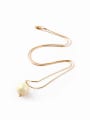 thumb Alloy Fashion Artificial Pearl Long Sweater Necklace 0